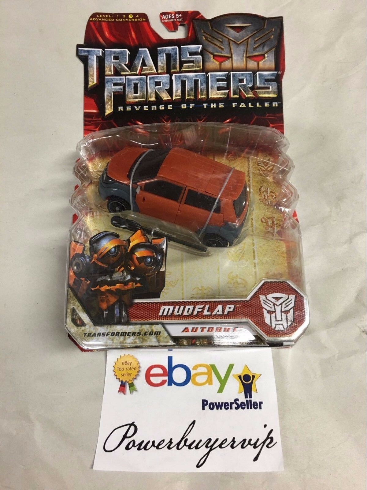 NEW Hasbro Transformers Movie 2 Deluxe MUDFLAP Action Figure